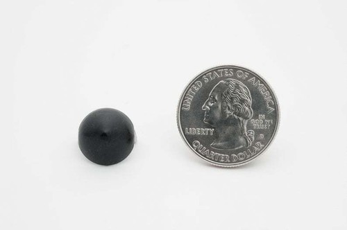 Matte Black Cone Studs 1/2" 13mm - Bag of 500 for denim, leather StudsAndSpikes - Picture 2 of 2