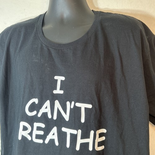 I Cant Breath T-Shirt 3XL schwarz - Bild 2 von 5