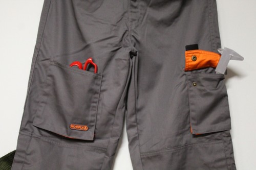 pantaloni da lavoro uomo WINTER FELPATO multitasche MULTITOOLS OLD STOCK TG XL - Foto 4 di 11