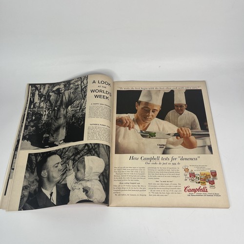 VTG Life Magazine January 7 1957 Richard Nixon and Hungarian Refugees - Picture 6 of 6