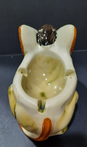 VINTAGE SKURRILER ESEL TON KERAMIK ESEL ASCHENBECHER - Bild 5 von 7