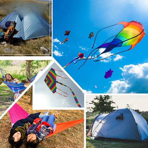 5m WATERPROOF WATER REPELLENT NYLON RIPSTOP PARACHUTE OUTDOOR CLOTH MATERIAL - Picture 12 of 38