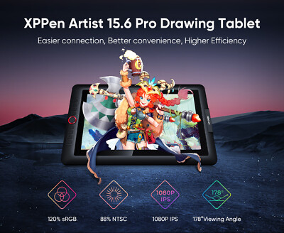 XP-PEN Artist 15.6 Pro Drawing Tablet Screen Graphic XP-PEN Artist 15.6 Pro Drawing Tablet Screen Graphic