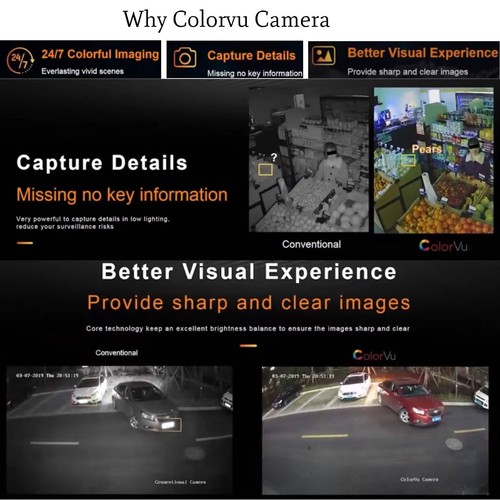 KIT DE CÁMARA DE SISTEMA DE VISIÓN NOCTURNA CCTV HIKVISION HILOOK 1080P HD 4CH DVR EXTERIOR - Imagen 6 de 16