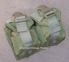Eagle Industries Double Frag Grenade Pouch Utility Field GP Khaki Military SFLCS