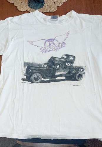 Retro: Vintage Aerosmith 1989 Pump Concert Tee XL 