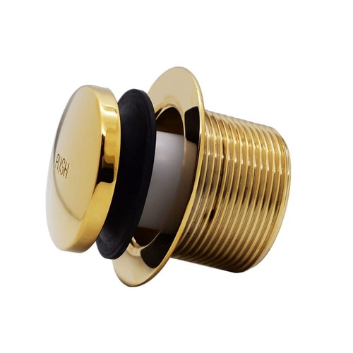 Westbrass 593144-01 Black 1-1/2" Tubular Tip-Toe Bath Waste Drain Kit, Polished - Bild 7 von 9