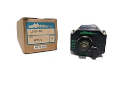Miller L3000-8N Lubricator, 140 PSI max, serial 1E, NPT 1/4