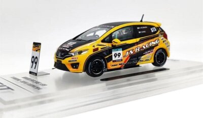 ミニカーホンダフィット3GK(RS) 2014 ホンダ フィット RS 2014 ホワイト・パール (ミニカー) - ホビー