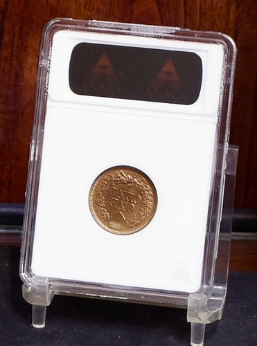 1863 Indian Cent - ANACS MS62 (#59470-L) - Picture 2 of 12