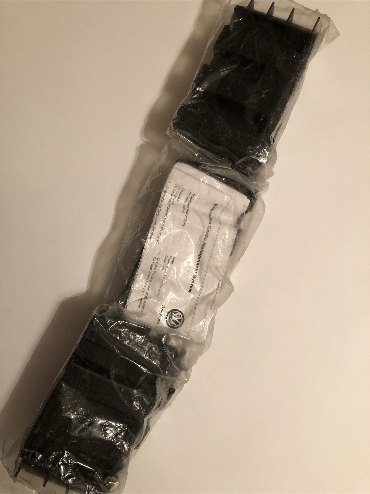 Volkswagen CarGo Management System Trunk 8 Blocks Black OEM NEW