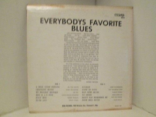 BS-33 LP-Blues-KING 875-Everybody's Favorite Blues-Byrd,Hooker,Willis,+more-HIFI - Picture 2 of 2