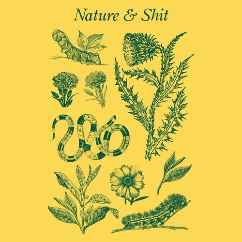 Nature and Sh-t - Funny Outdoors Hiking Basic Short Sleeve Cotton T-Shirt - Picture 20 of 32