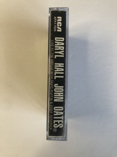 Daryl Hall John Oats- Live At The Apollo- Cassette Tape 1985 Ruffin Kendrick - Picture 10 of 10