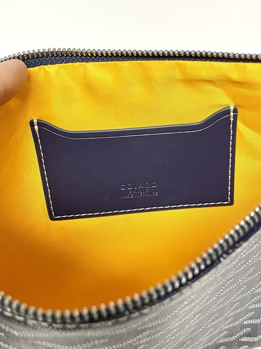 Goyard Blue Laptop Sleeve Document Sleeve 11.5 x8