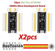 2pcs MH-Tiny ATTINY88 Micro Development Board 16MHz Digispark NANO V3.0 Upgraded