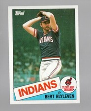 1985 Topps #355 Bert Blyleven Near mint or better