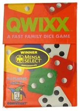 Gamewright Qwixx Fast Family Dice Game Dice Score Sheets 2-5 Players Party Gift