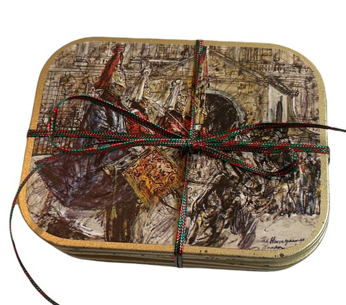 Vintage Set Of 5 Vistaprint LONDON Scenes Cork Backed Coasters Made in England - Picture 9 of 11