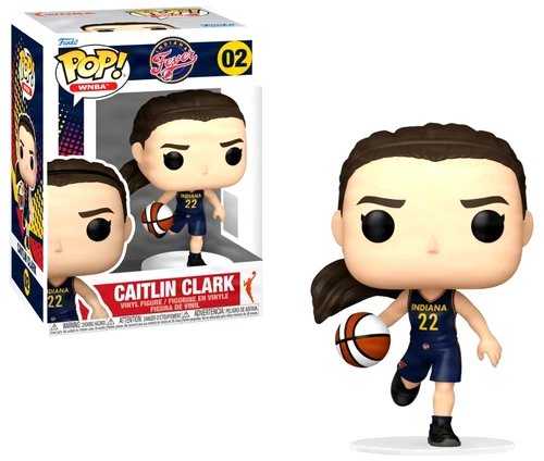CAITLYN CLARK FUNKO POP WNBA #02 NEW INDIANA FEVER FIGURE