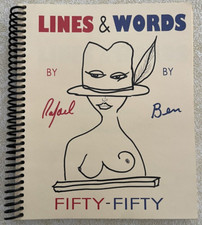 Lines & Words by Rafael Bunuel & Ben Pleasants SIGNED Ltd Edition