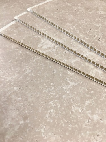 Light Concrete Beige Bathroom Wall Panels Shower Wet Wall PVC Kitchen Cladding - Picture 7 of 12