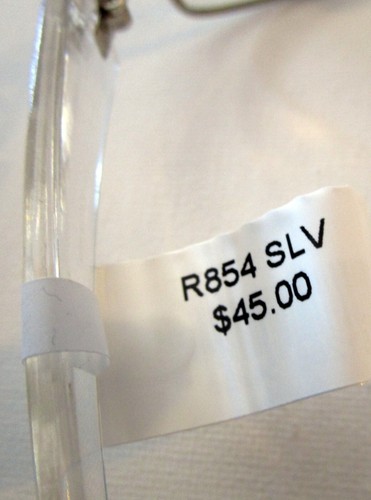 ROCAWEAR SUNGLASSES~NEW~R854~SILVER/CLEAR RIMS/HANDLES~1 3/4" X 2.5"~UNISEX - Picture 9 of 10