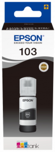 Epson 103 Genuine EcoTank Bottled Ink - Black 65ml - 第 1/1 張圖片