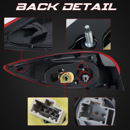 Right Tail Light W/Bulbs For Mazda CX-5 CX5 2013-2015 2016 Passenger Brake Lamp - Picture 4 of 11