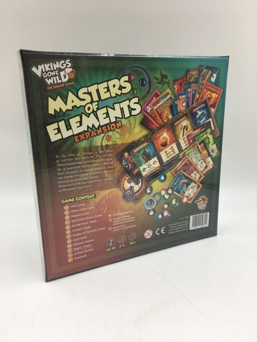 Vikings Gone Wild The Board Game - Masters of Elements Expansion - Picture 2 of 2