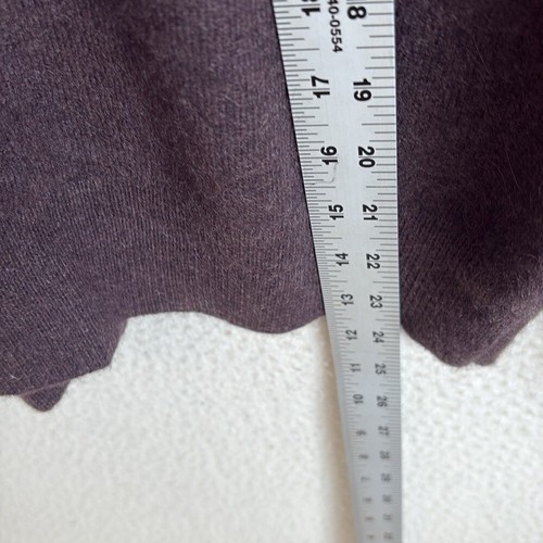 Madewell (Re)sponsible Cashmere Oversized Crewneck Sweater Women's Medium Brown - Picture 6 of 10