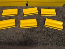 LOT OF 6  Halftrack Temporary RPM with Butyl Adhesive, YELLOW 2-Way 8002689220