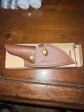 HAND MADE  LEATHER KNIFE SHEATH