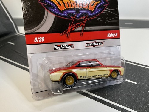 Hot Wheels Wayne's Garage Vairy 8- 6/39 Trio M/M Real Riders - Picture 9 of 14