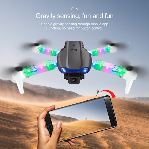 Mini Drohne Mit 1080P HD Dual Kamera Selfie RC Quadrocopter Drone Faltbar - Bild 7 von 16