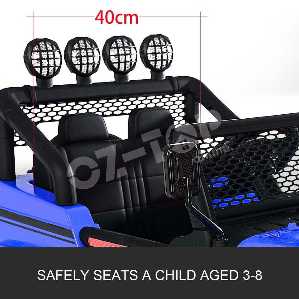 Kids Ride on Jeep Electric Remote Control Off Road Car w/Builtin Songs