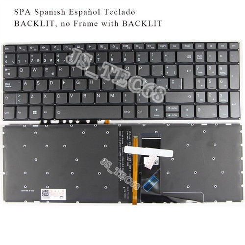 New For Lenovo ideapad 720s-15ikb 720S touch-15ikb S540-15IML Keyboard Gray - Picture 7 of 18