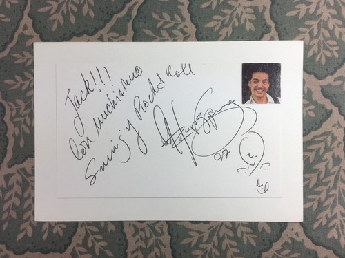 Tarjeta autografiada firmada por Arturo Vázquez Vega - CINE MEXICANO - - Imagen 1 de 2