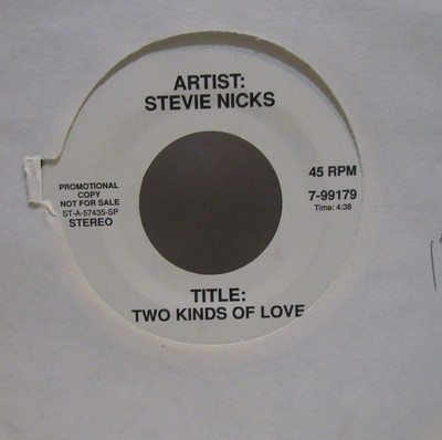Stevie Nicks-Two Kinds of Love 45 RPM Test Pressing