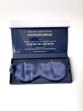 Slip Pure Silk Sleep Mask NAVY - Gently Used