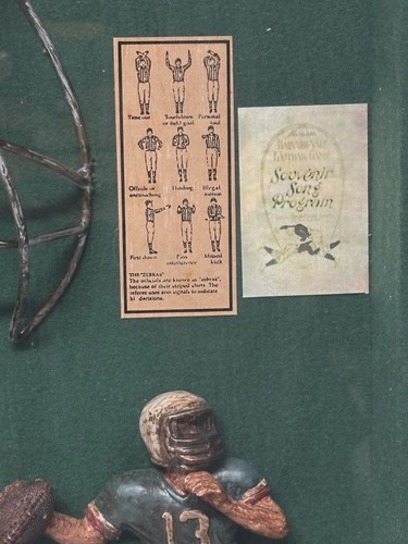 The History of Football Museum Display Case 14" X 21" Shadow Box - Picture 4 of 8