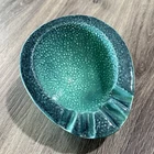 Royal Haeger R1787 Turquoise Blue Vintage Ceramic Ashbowl / Ashtray