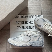 Golden Goose Dad-Star Sneakers White Silver Men Shoes 100% Authentic