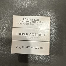 Merle Norman Powder Base in Alabaster Beige Full Size NIB