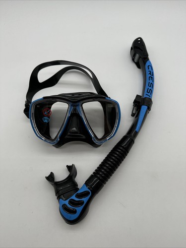 Ensemble tuba Cressi Big Eyes Evolution + Alpha ultra sec noir bleu