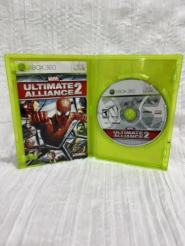 Marvel Ultimate Alliance 2 (Xbox 360) W/ Manual Tested & Working