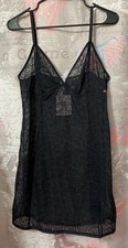 SAVAGE X FENTY Signature Script Slip Timeless Solid Black Size XL NWT