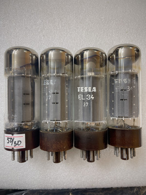 真空管　EL34/6CA7 TESLA 4本セット s-l400.jpg