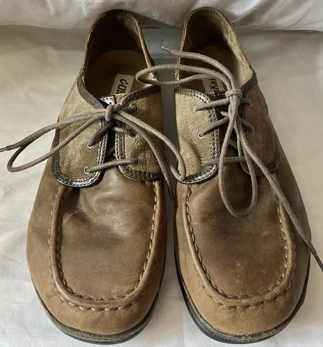 Olukai Kupa'a scarpe uomo stringate slip on in pelle marrone. Taglia 43,5 US 10,5 - Foto 2 di 6