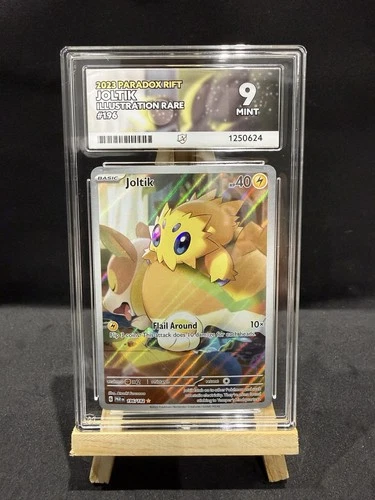 Pokémon TCG Joltik 196/182 Paradox Rift Illus Rare Holo English Ace 9
